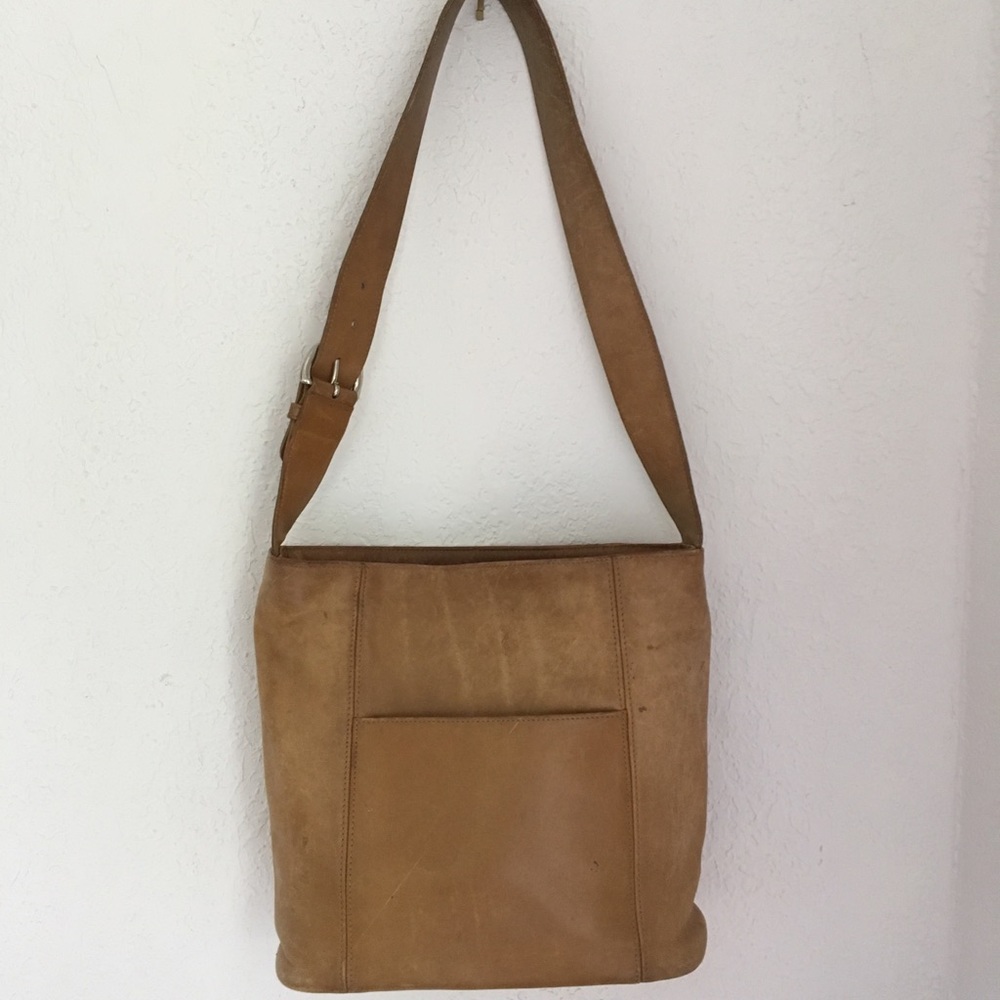 Vintage Coach Erickson Bag Camel Tan 4169
